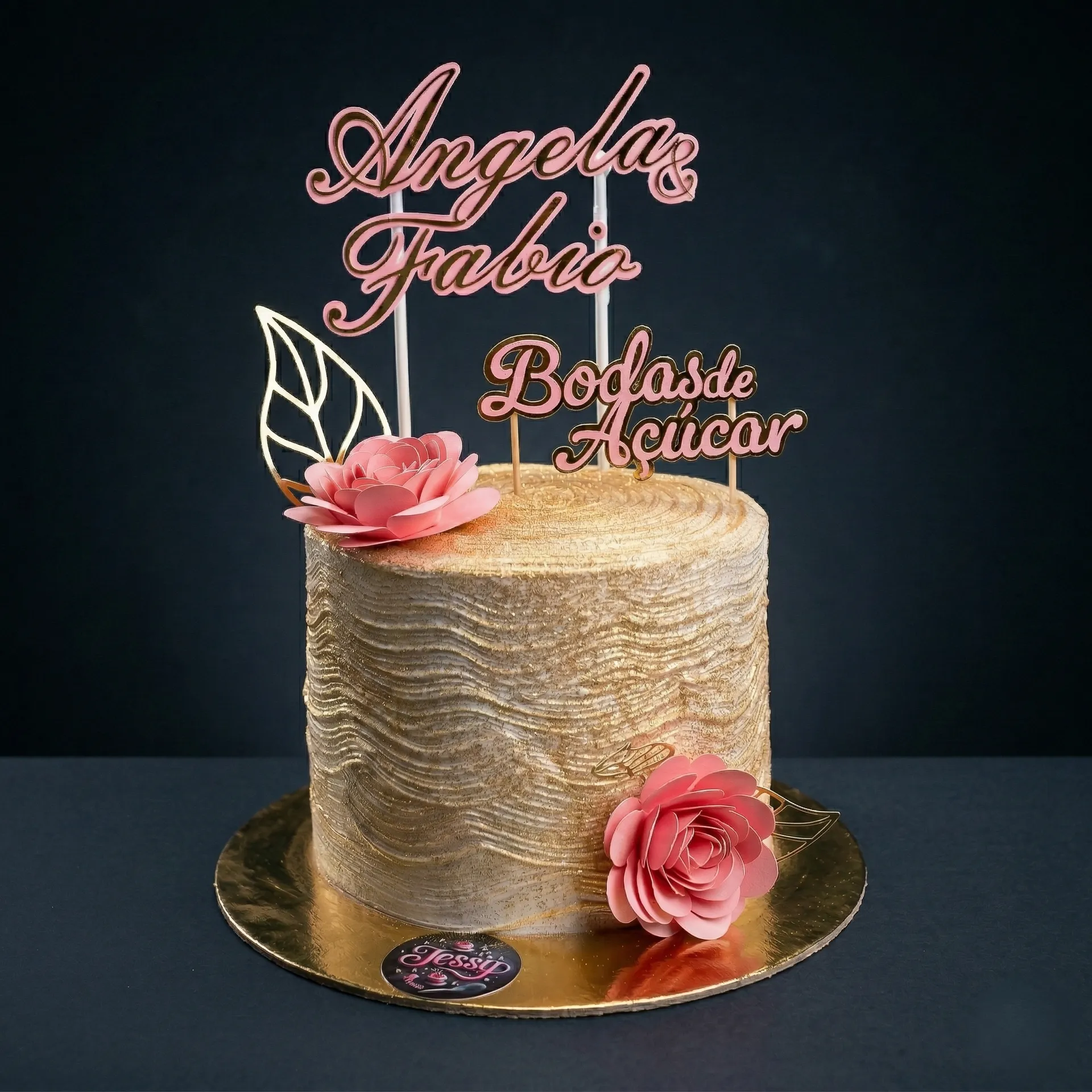 Bolo de aniversário elegante para festa em Hesperange