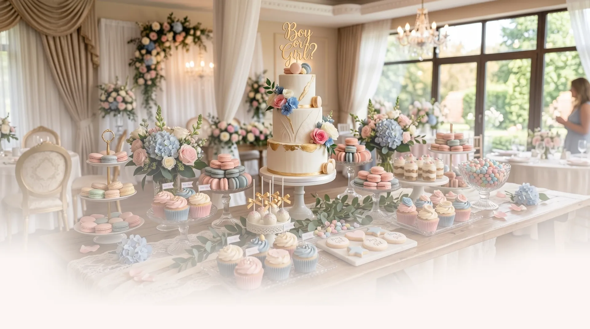 Jessy Cakes, mesa doce de baby shower no Luxemburgo