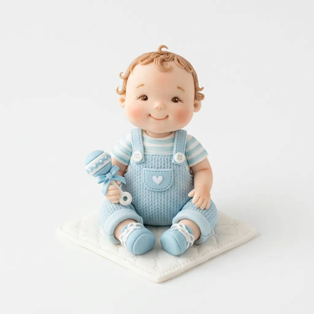 Boneco Menino Cake Topper