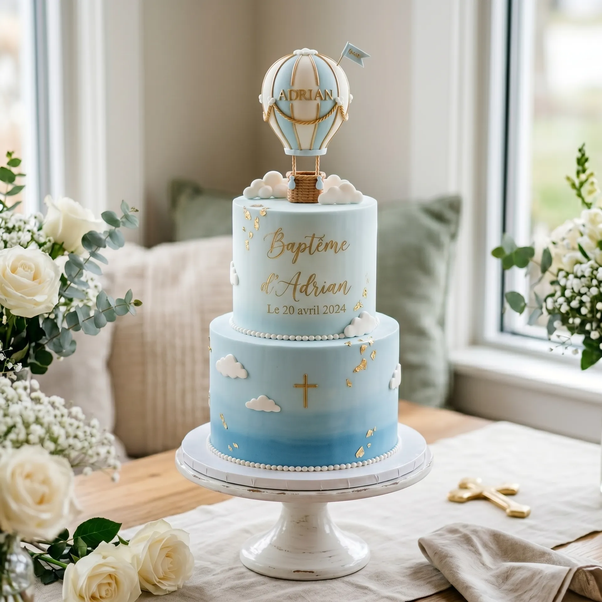 Bolo de batizado para menino em Differdange