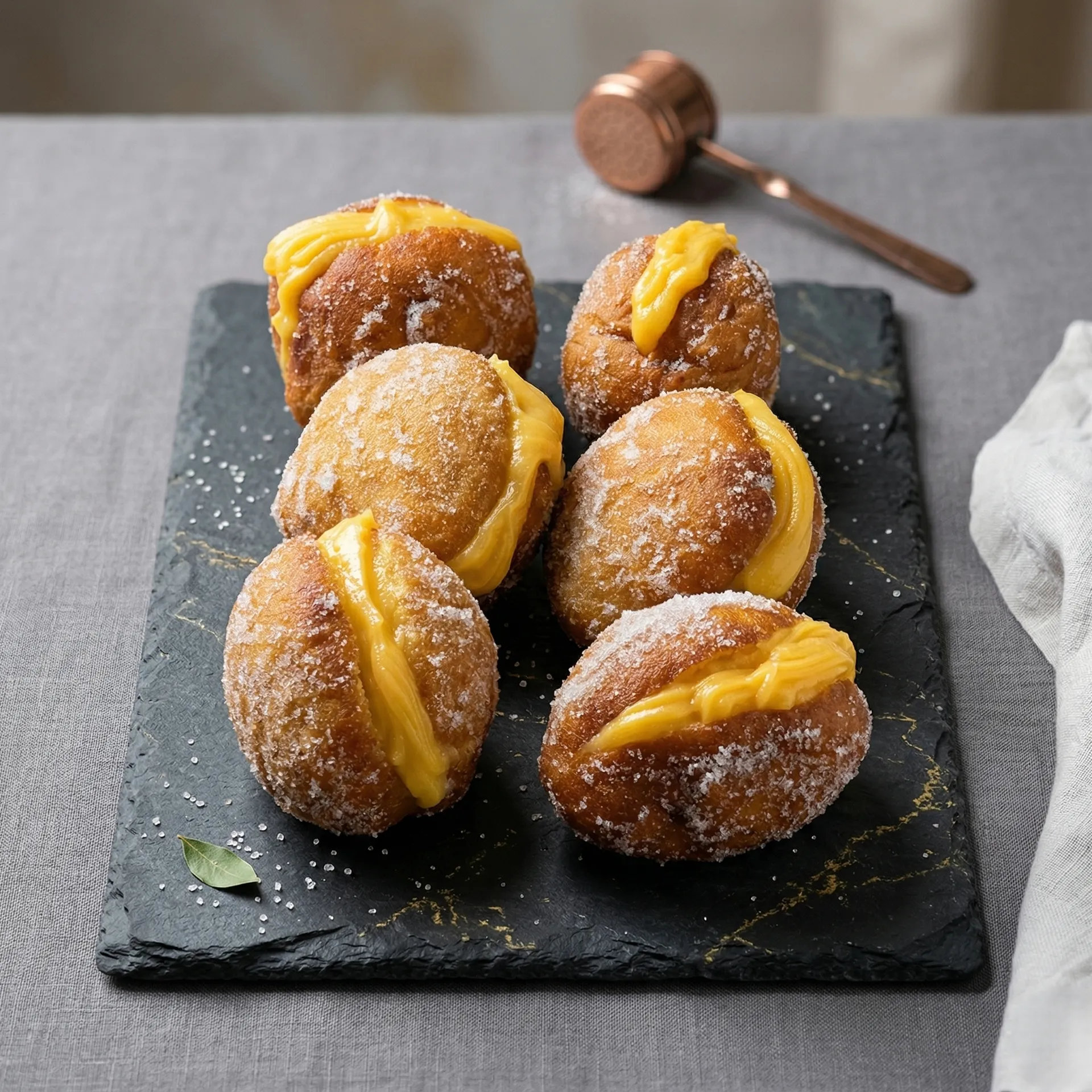 Bolas de Berlim artesanais da Jessy Cakes no Luxemburgo