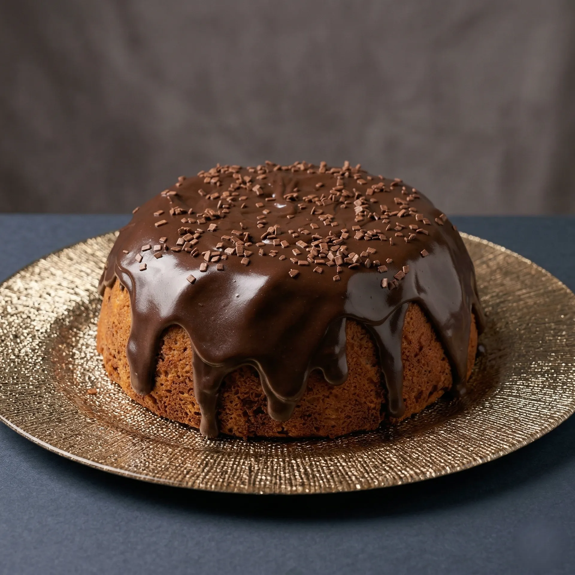 Bolo de chocolate tradicional no Luxemburgo