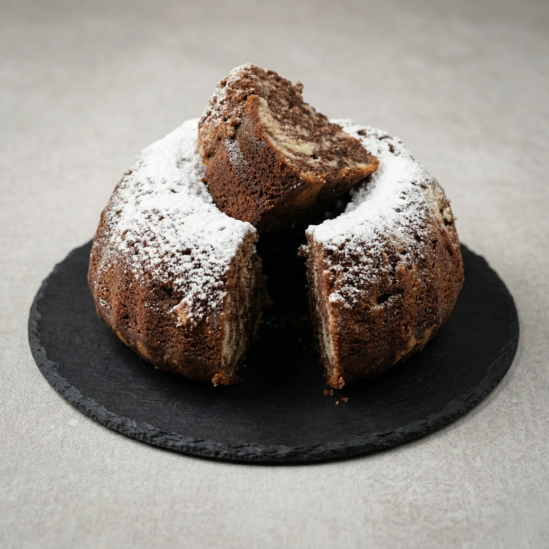 Bolo mármore tradicional no Luxemburgo