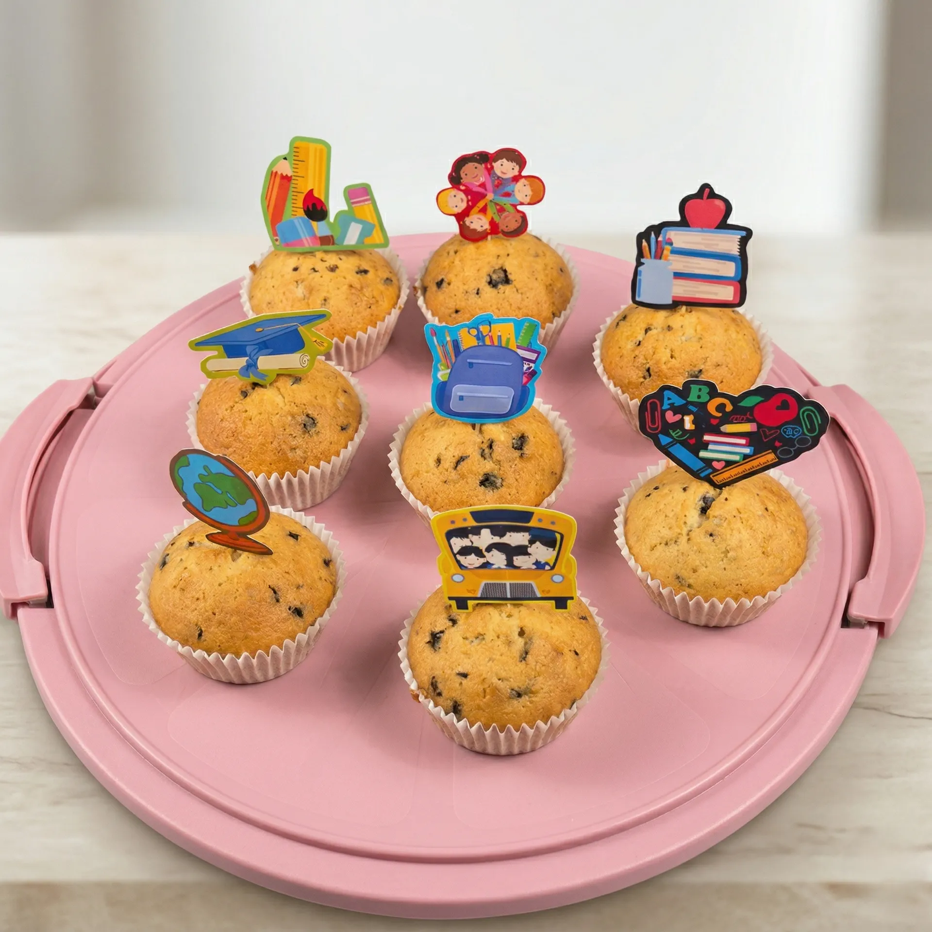 Cupcakes artesanais preparados pela Jessy Cakes