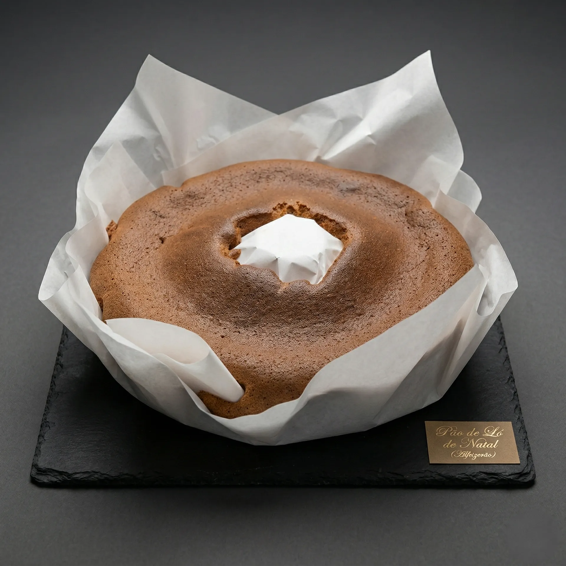 Pão de ló tradicional no Luxemburgo