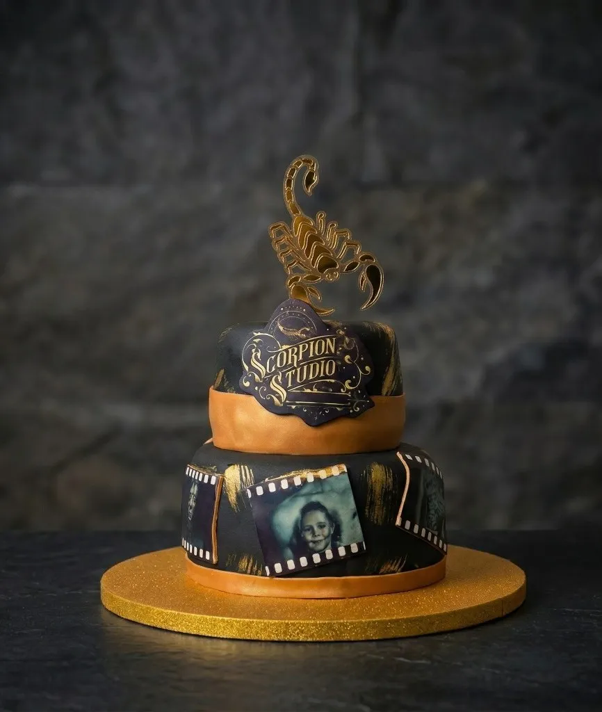 Bolo de Aniversário Temático Scorpion Luxemburgo | Gâteau d'Anniversaire Thématique Luxembourg | Custom Birthday Cake Fait au Luxembourg